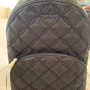 Kate Spade Black Backpack, NWT